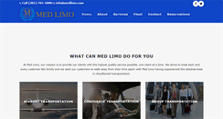 Desktop Screenshot of medlimo.com